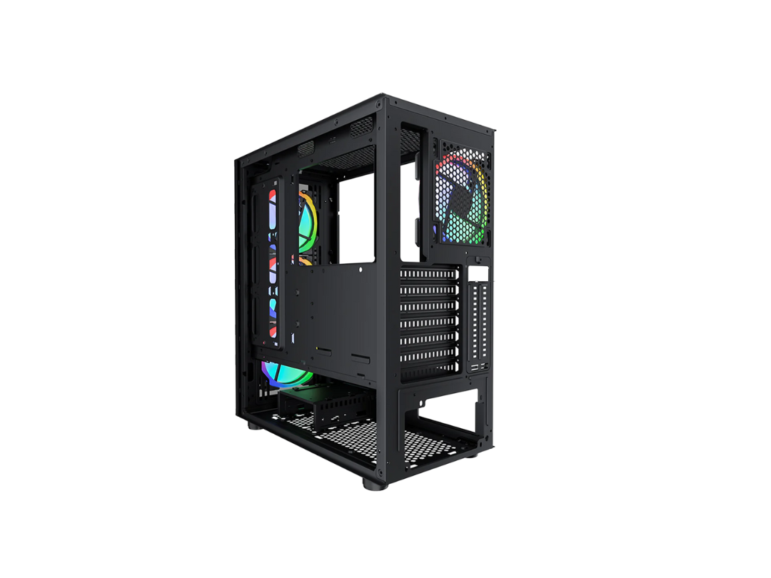 GAMEON TRIDENT II Mid Tower Gaming Case (Fixed RGB)