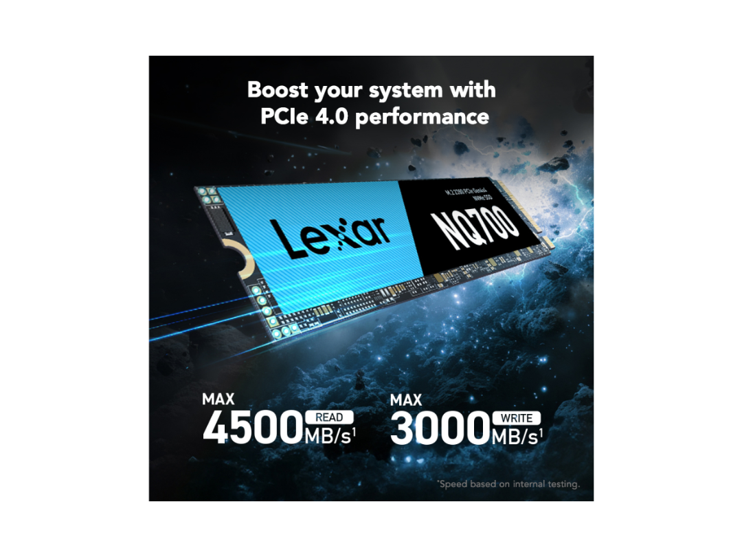 Lexar NQ700 2TB M.2 NVMe SSD PCIe Gen4 – Qatar Same Day Delivery