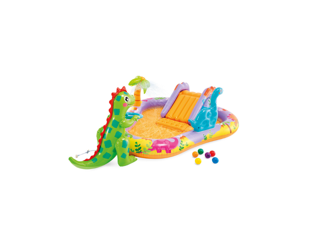 Buy Intex Dinosaur Inflatable Play Center – Outdoor Fun | in Qatar 