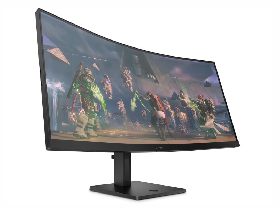 HP Omen 34″ Curved Gaming Monitor , WQHD , VA Panel, HDR, FreeSync Premium, 165 Hz, 1 ms, DisplayPort, HDMI, - AV4C1AS HP Omen 34″ Curved Gaming Monitor , WQHD , VA Panel, HDR, FreeSync Premium, 165 Hz, 1 ms, DisplayPort, HDMI, - AV4C1AS