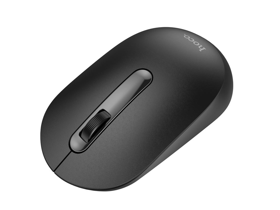 Hoco GM14 Platinum 2.4G Wireless Mouse - Ergonomic, Black, High-Precision