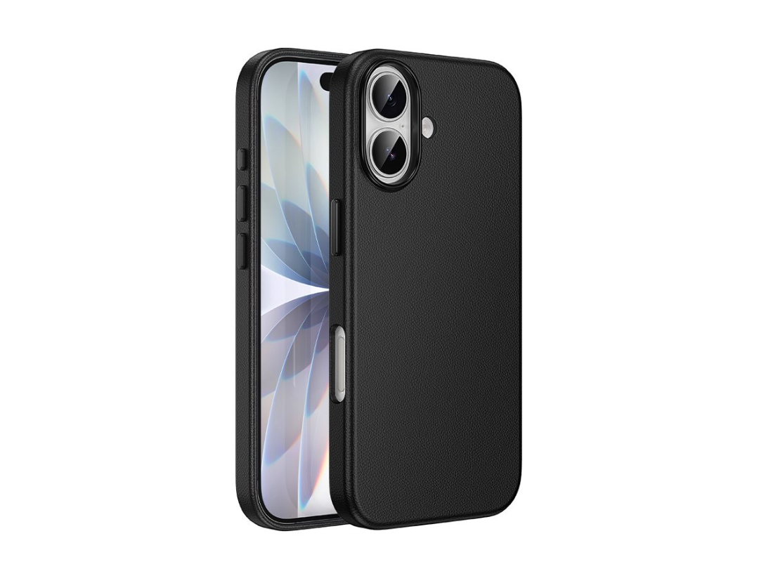 Buy Hoco DG29 iPhone 17 Leather Case – MagSafe & Drop Protection in Qatar