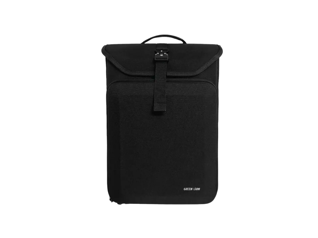 Buy Green Lion Slim Gear Laptop Backpack Black | in Qatar