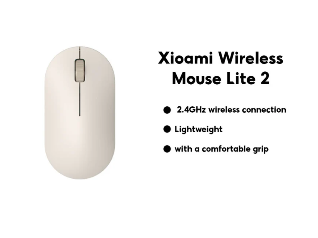 Buy Xiaomi Wireless Mouse Lite 2 – Lightweight 2.4GHz Mouse | in Qatar