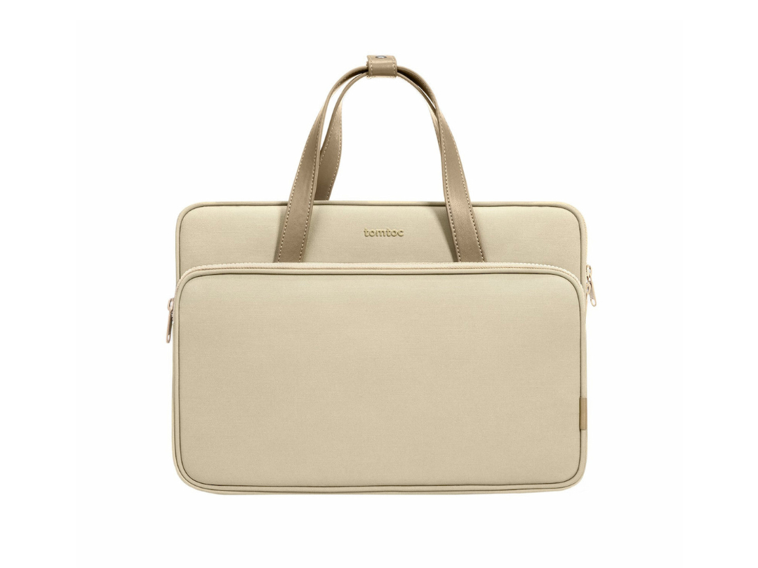 Buy Tomtoc Defender-A22 13.5” Laptop Handbag – Khaki | in Qatar