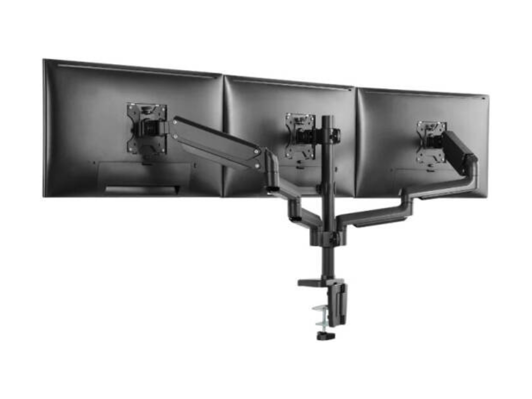 Buy Twisted Minds Triple Monitor Gas Arm – Premium Black | in Qatar