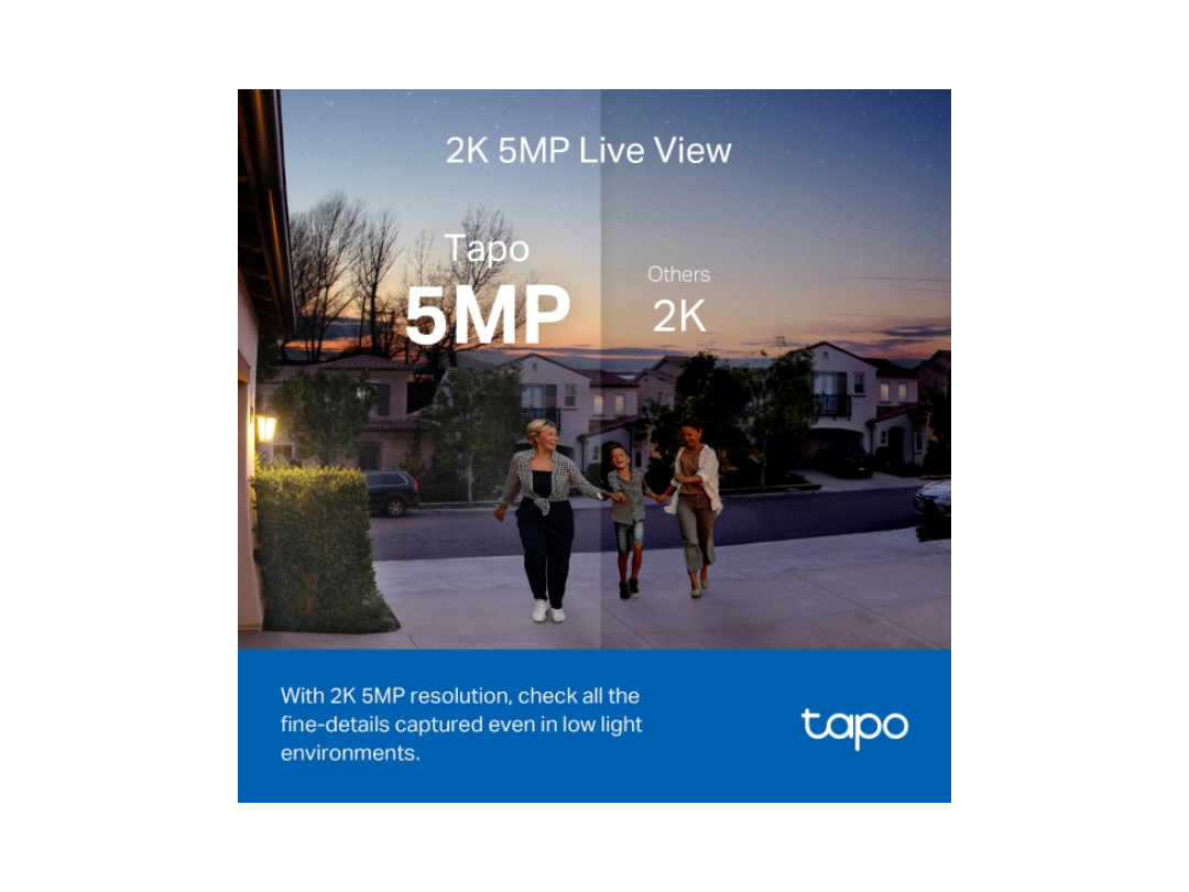 Tapo D230S1 2K Smart Video Doorbell with Chime – Qatar Delivery