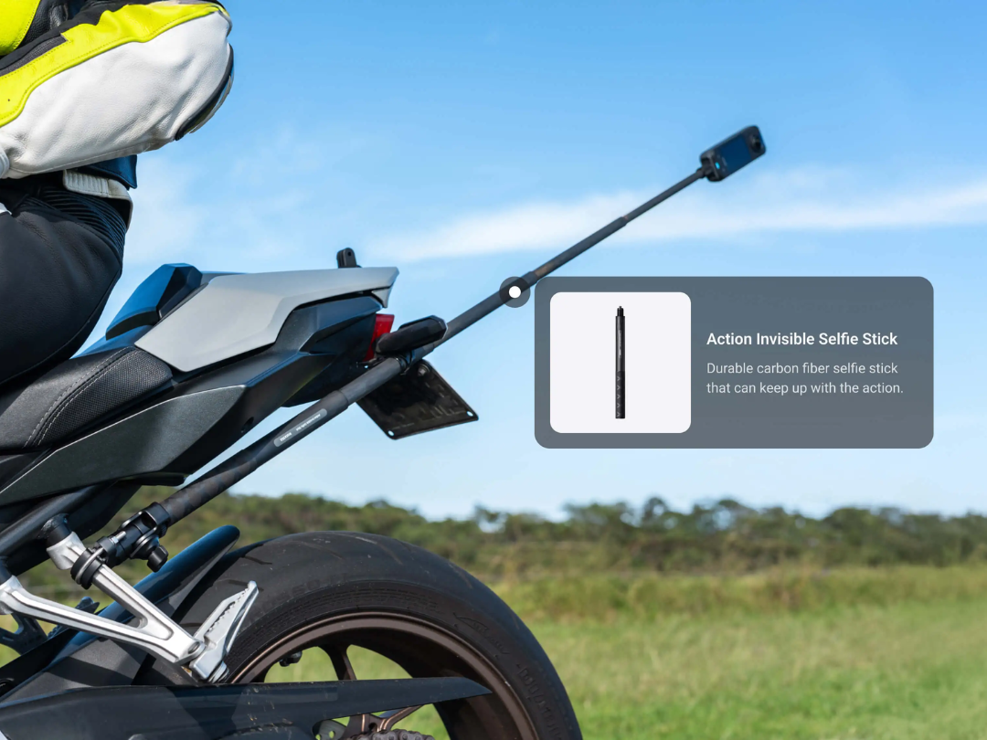 Buy Insta360 X5 Motorcycle 360° Camera Bundle – 8K | in Qatar