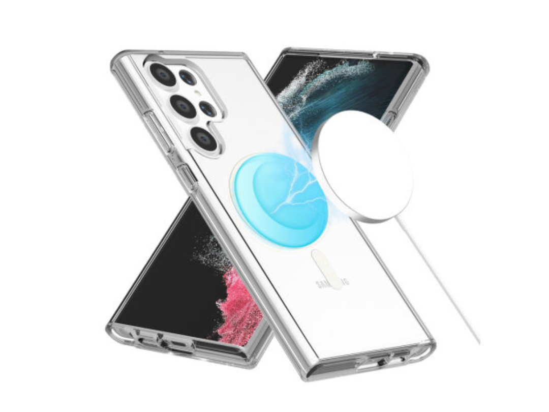 Buy Clear MagSafe Case for Samsung Galaxy S25 Ultra – in Qatar 