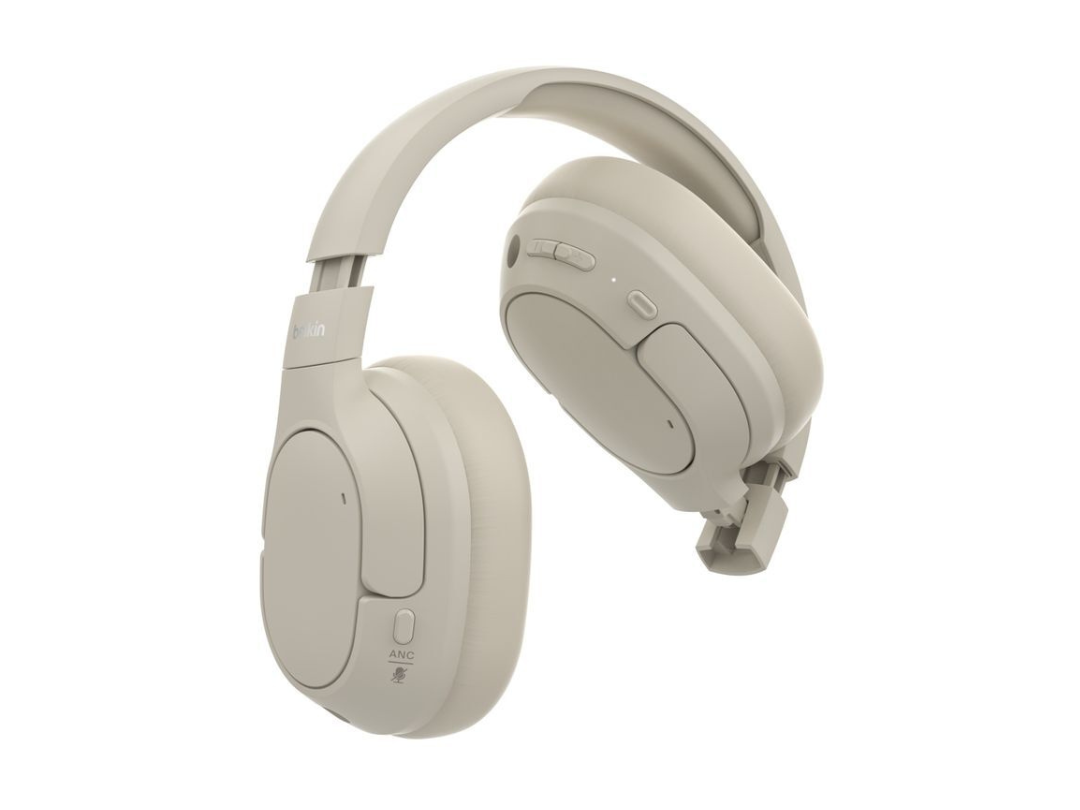 Buy Belkin SoundForm Isolate ANC Headphones – Sand | Wireless | in Qatar