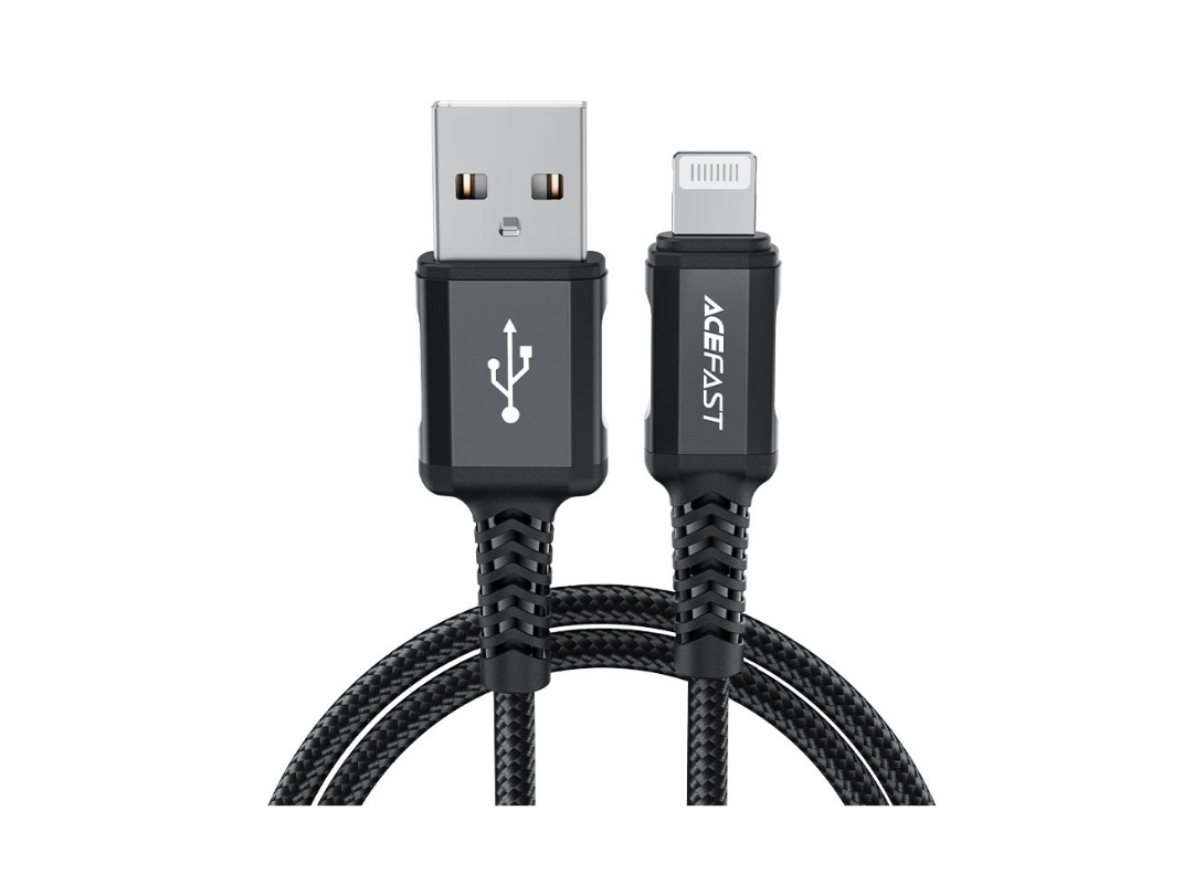 ACEFAST C4-02 USB-A to Lightning Charging Data Cable, 1.8m