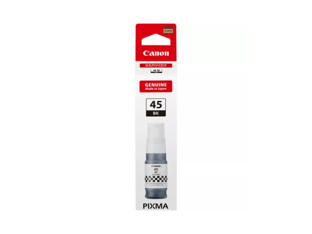 Canon GI-45 Black Ink Bottle - 70ml | Print Up to 3,000 Pages | Qatar