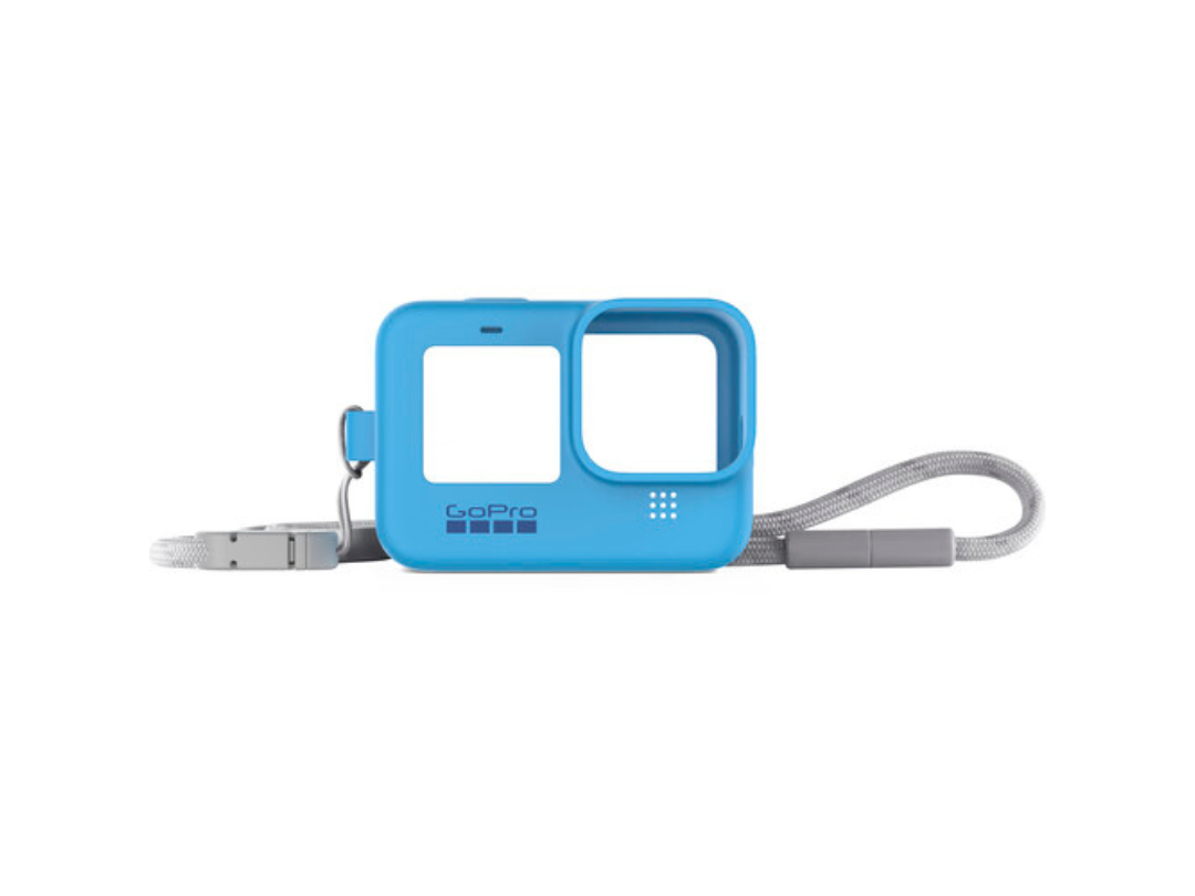 GoPro Sleeve + Lanyard for HERO9/HERO10/HERO11 Blue