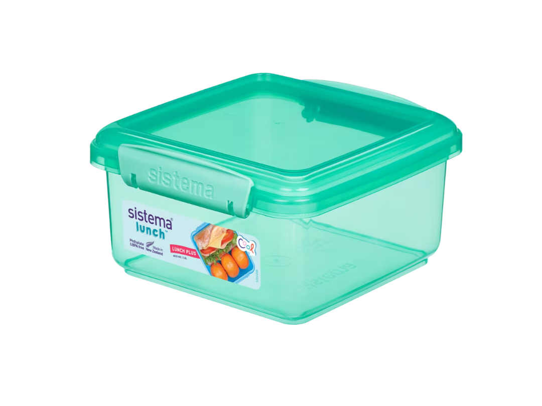 Buy Sistema® 1.2L Lunch Box Blue | Eco Lunch Solution | in Qatar