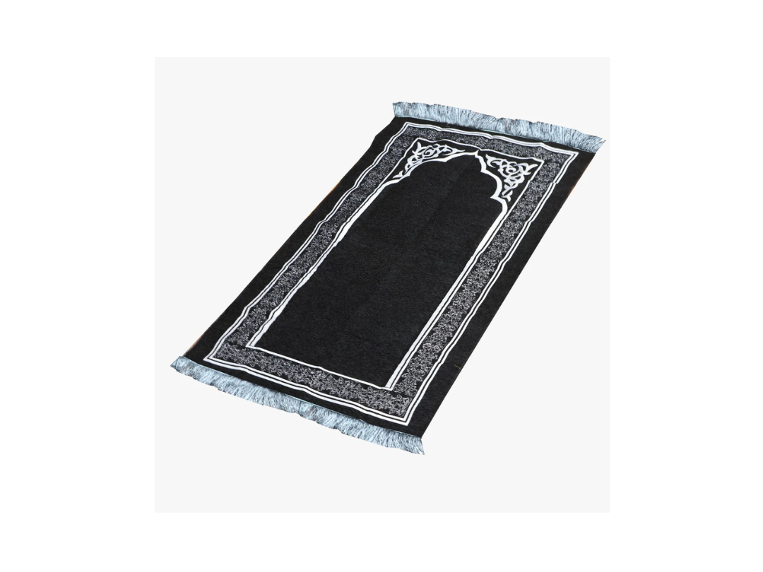 Buy Sundus Tube Medina Prayer Mat - Black in Qatar