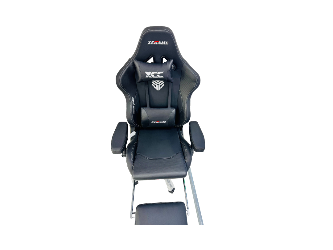 Buy XC-Game Gaming Chair GFY102T90 Black – With Footrest, in Qatar