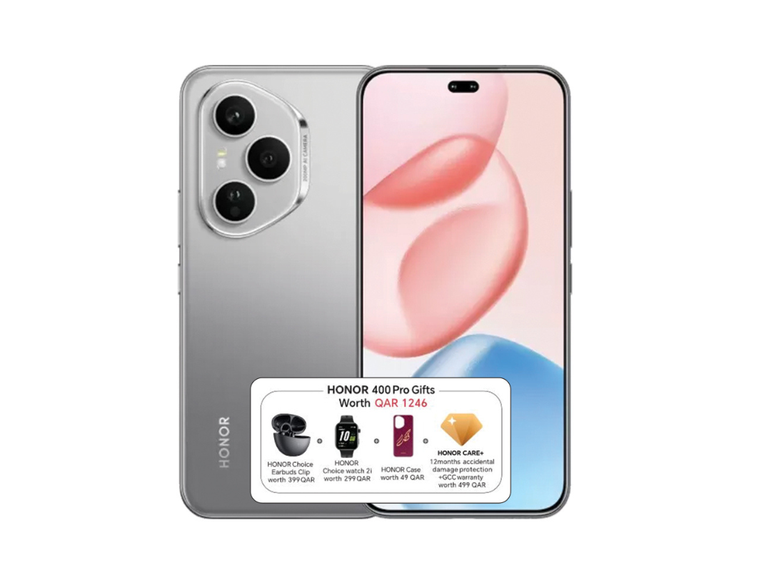 Buy HONOR 400 Pro 5G – 12GB RAM, 512GB Storage, 200MP Cam – in Qatar