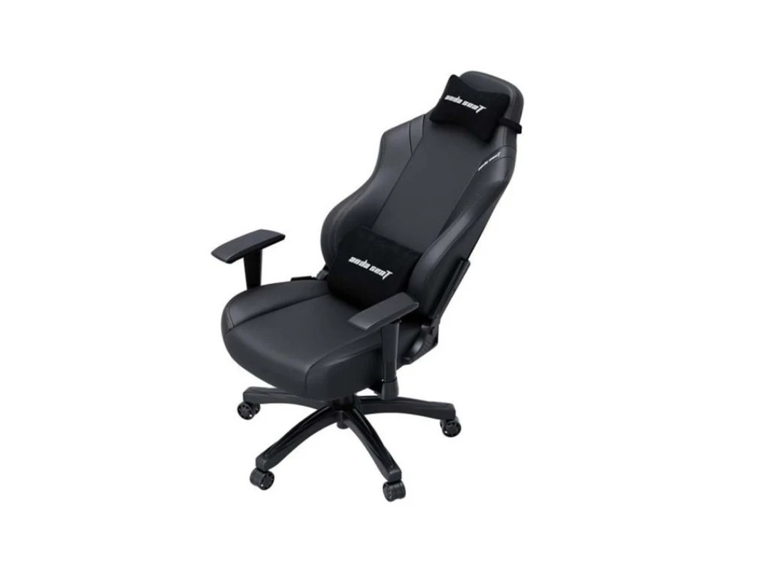 AndaSeat LUNA Large Gaming Chair - PVC Leather, Ergonomic, Black