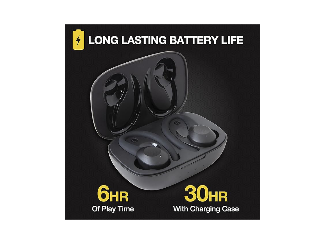 Scosche True Wireless Earbuds Black