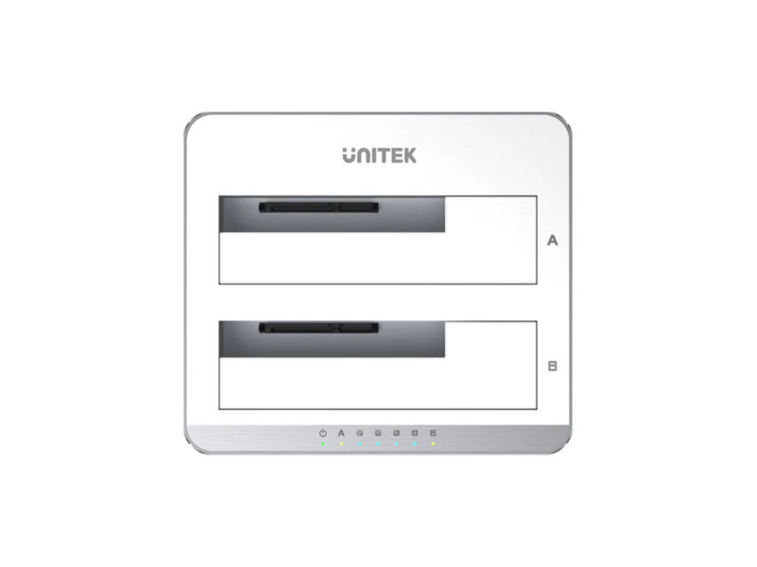 Unitek Y-3026 USB3.0 Dual Bay SATA Docking Station for HDD/SSD