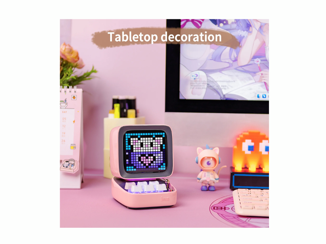 Divoom Ditoo-Pro Retro Pixel Art Bluetooth Speaker with RGB Mechanical Keyboard Divoom Ditoo-Pro Retro Pixel Art Bluetooth Speaker with RGB Mechanical Keyboard