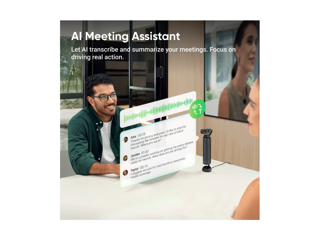 Insta360 Wave AI Conference Speakerphone | Same-Day Qatar Delivery