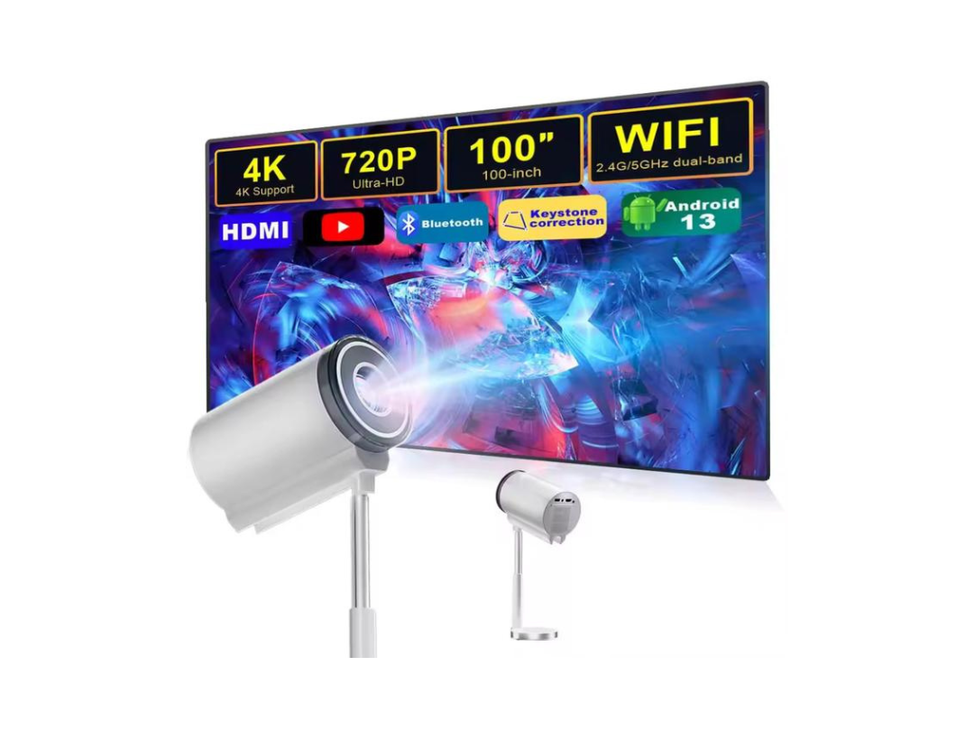 Buy SmartBarry HT16 4K HDR Android Projector | in Qatar
