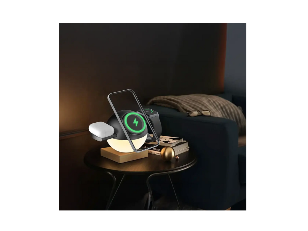Buy Porodo Orbix 3-in-1 Wireless Charger | in Qatar