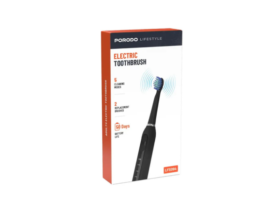 Porodo Lifestyle Electric Toothbrush | Sonic Technology & Whitening