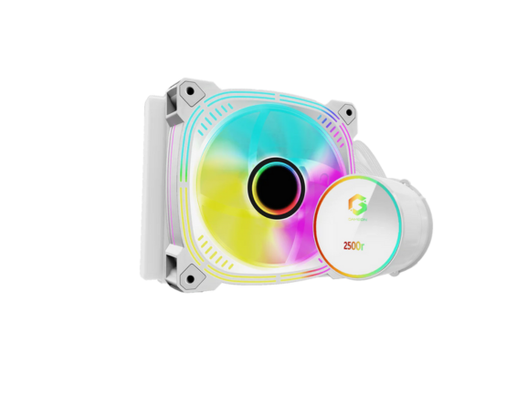 GAMEON TUPOLEV II 120mm Liquid CPU Cooler - Advanced Cooling, White