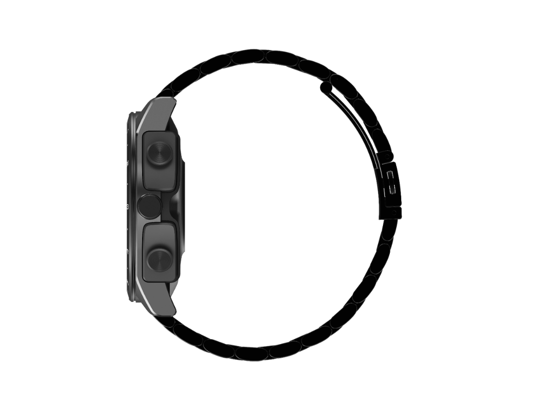 Swiss Military DOM Music Series 1 Smartwatch – Black | Same-Day Qatar