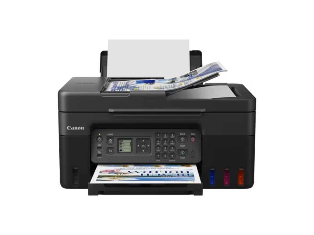 Canon Pixma G4470 Megatank Colour 4-in-1 Wireless refillable ink tank Printer with Wi-Fi and ADF (Print, Scan, Copy, Fax) Canon Pixma G4470 Megatank Colour 4-in-1 Wireless refillable ink tank Printer with Wi-Fi and ADF (Print, Scan, Copy, Fax)