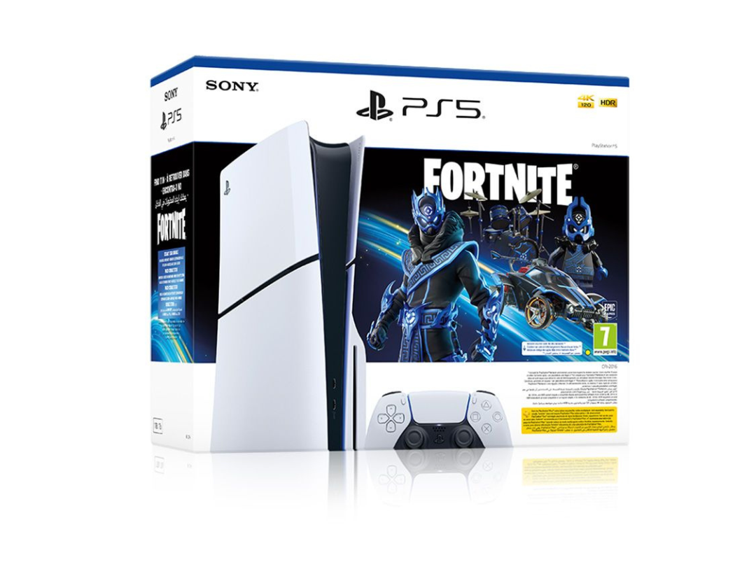 PlayStation®5 Fortnite® Cobalt Star Bundle | PS5 Slim | 1TB SSD