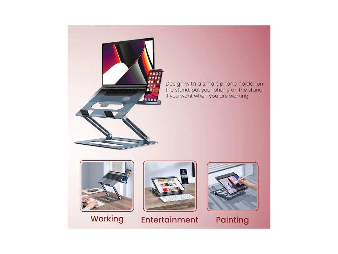 Moxedo Foldable Aluminum Laptop Stand