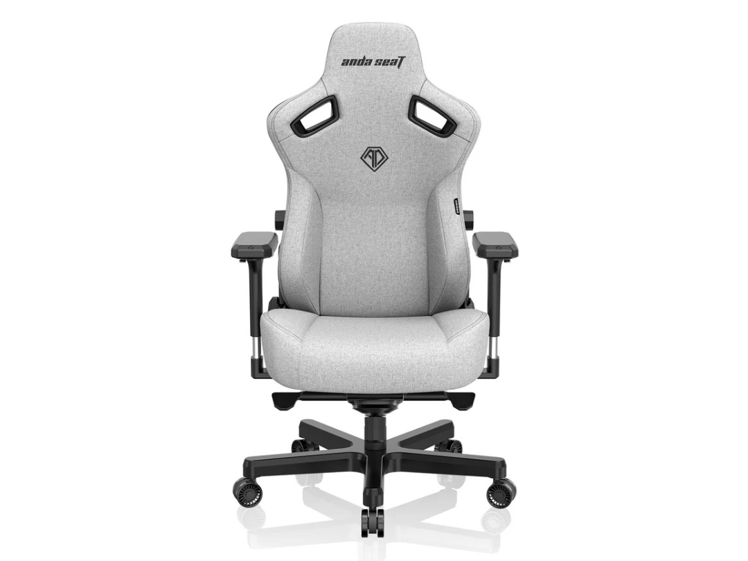 Buy AndaSeat Kaiser 3 Gaming Chair - Linen Fabric, 4D Armrests, Grey