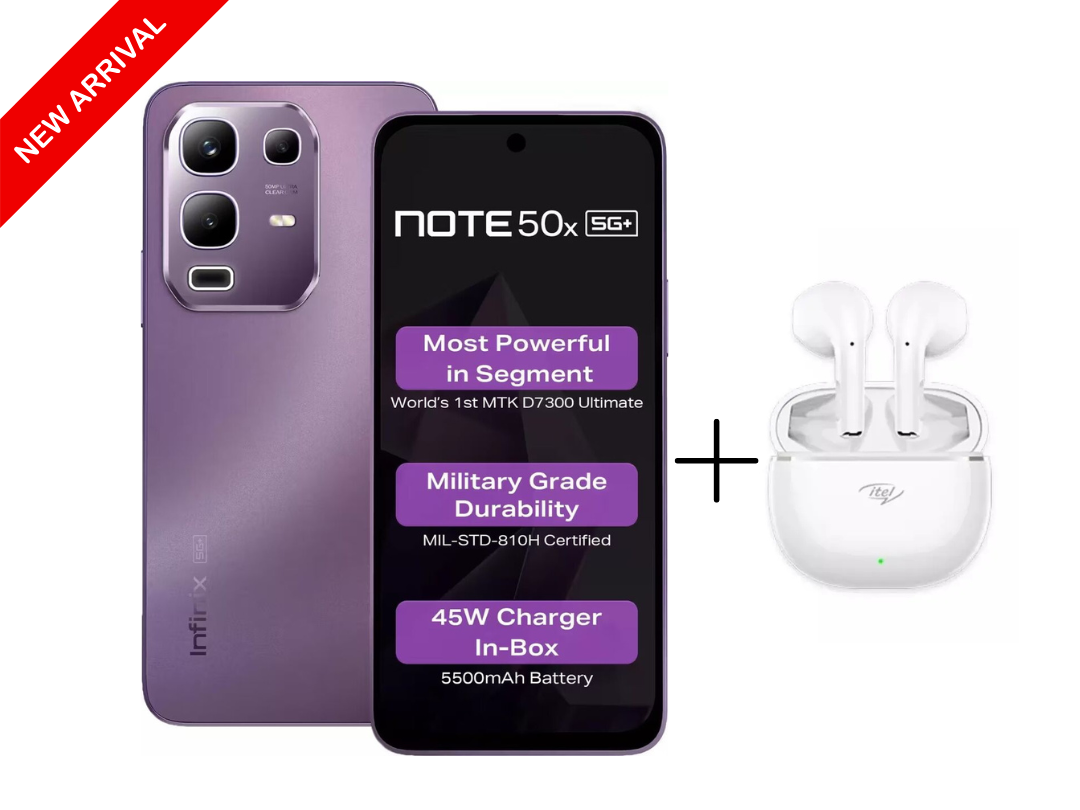 Buy Infinix Note 50X 5G+ 8GB 256GB Smartphone in Qatar