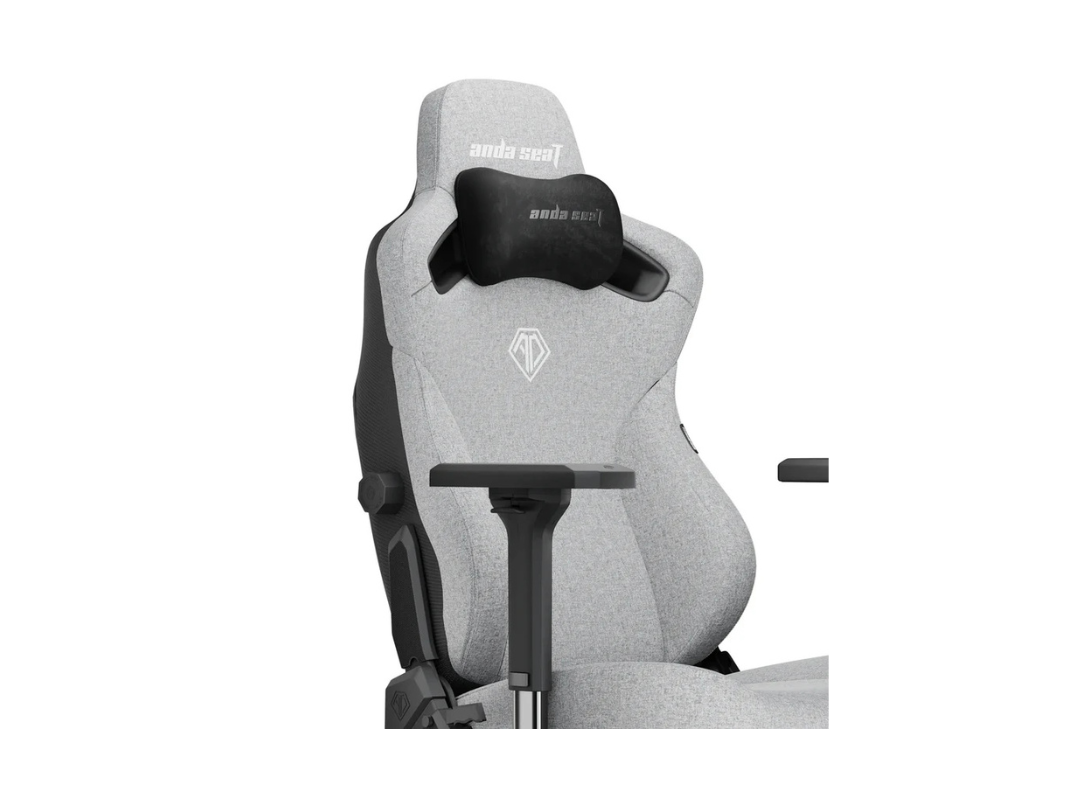 Buy AndaSeat Kaiser 3 Gaming Chair - Linen Fabric, 4D Armrests, Grey