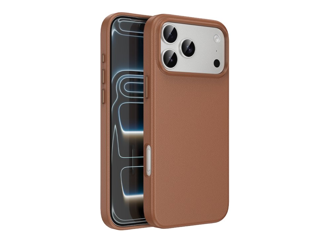 Buy Hoco DG29 Leather Case for iPhone 17 Pro Max – in Qatar
