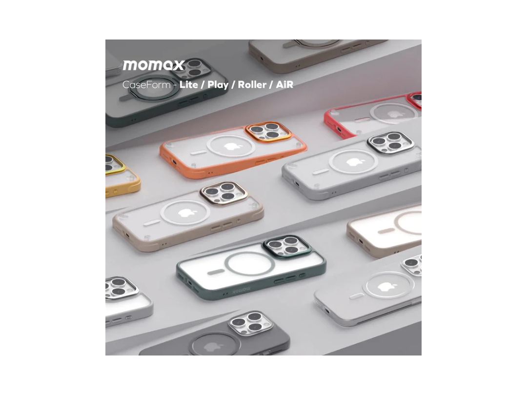 Buy Momax CaseForm Play iPhone 16 Pro Max Clear Case with MagSafe in Qatar