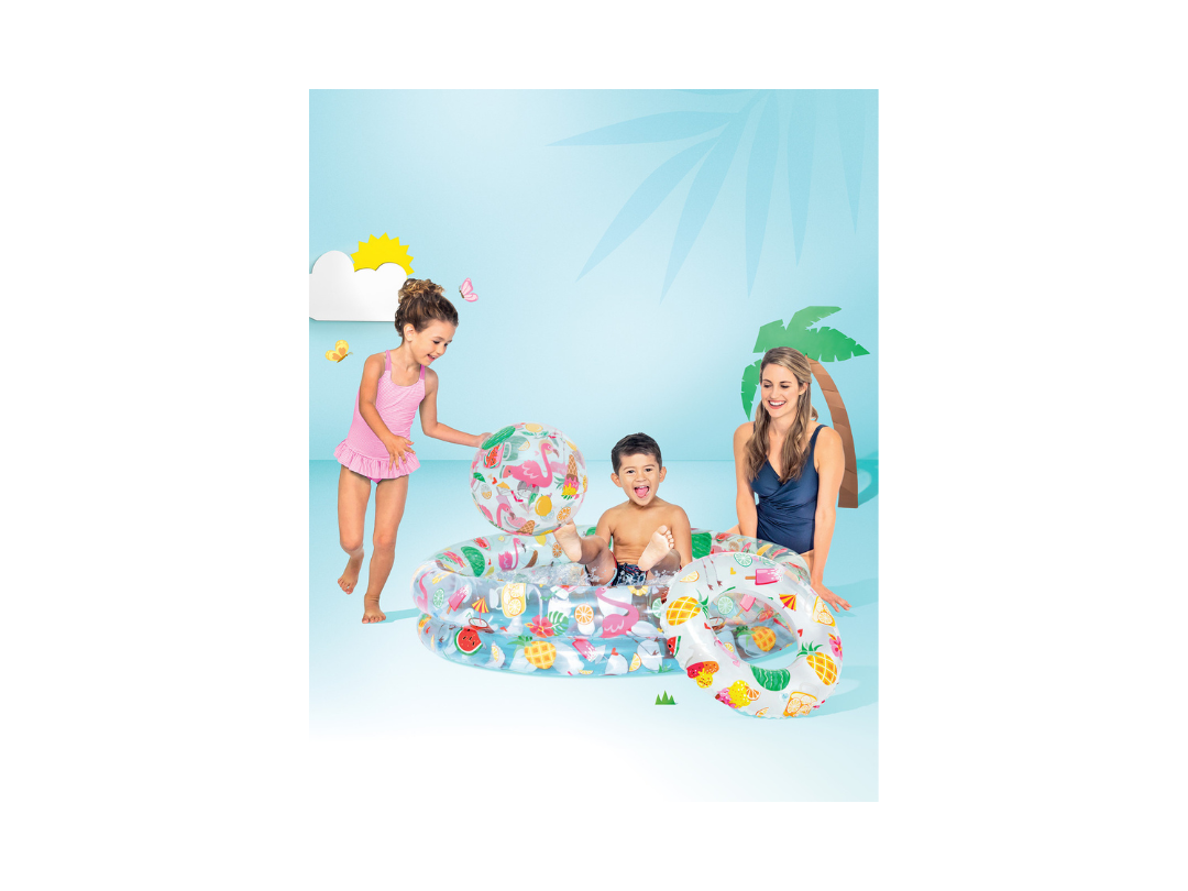 Intex Just So Fruity Kiddie Pool Set | Fast Delivery Across Qatar