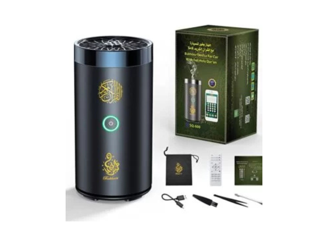 Bakhoor Incense Burner Electric Diffuser with Quran Speaker – SQ-600 