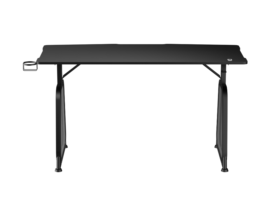 Lumi Infinity Mirror Lighting Gaming Desk (Large Surface) Black, GMD12E-2D Lumi Infinity Mirror Lighting Gaming Desk (Large Surface) Black, GMD12E-2D