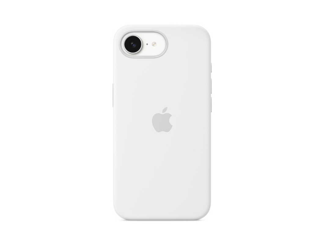 Apple iPhone 16e Silicone Case – White - Same Day Delivery Qatar