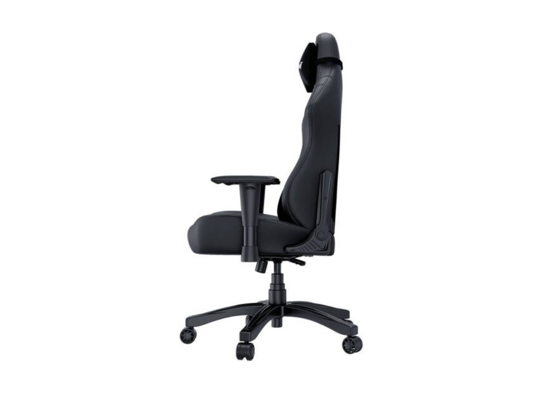 AndaSeat Luna Gaming Chair - PVC Leather, Adjustable, Black/Blue