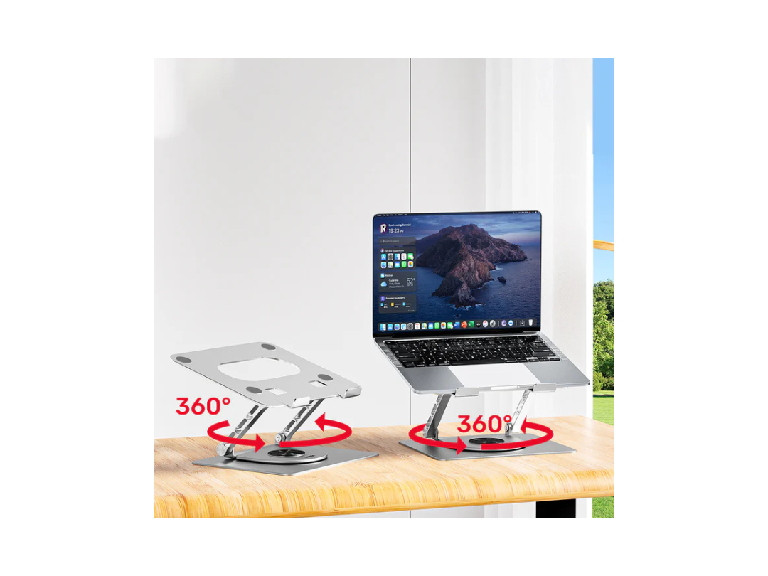 Unitek 360° Rotating Adjustable Laptop Stand - Ergonomic Design