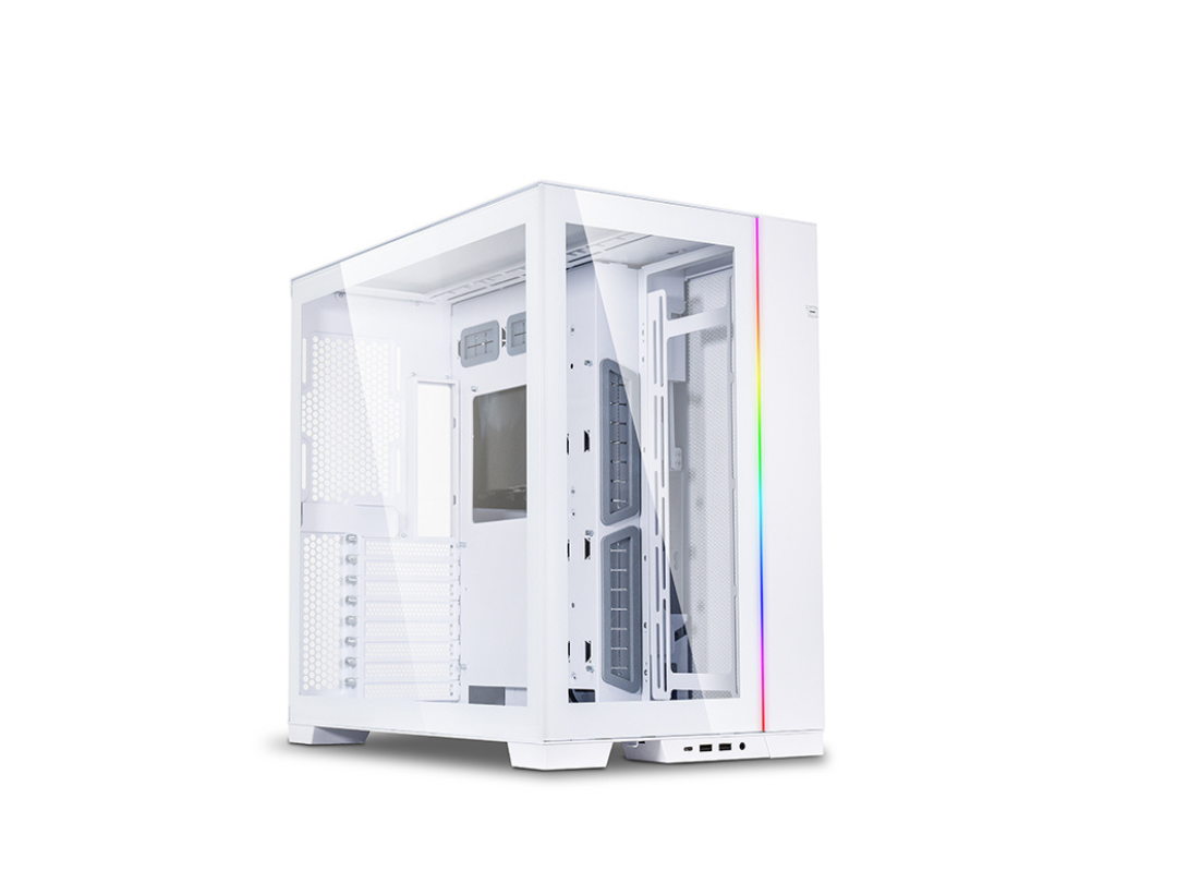 LIAN LI O11D EVO Mid Tower Case – White