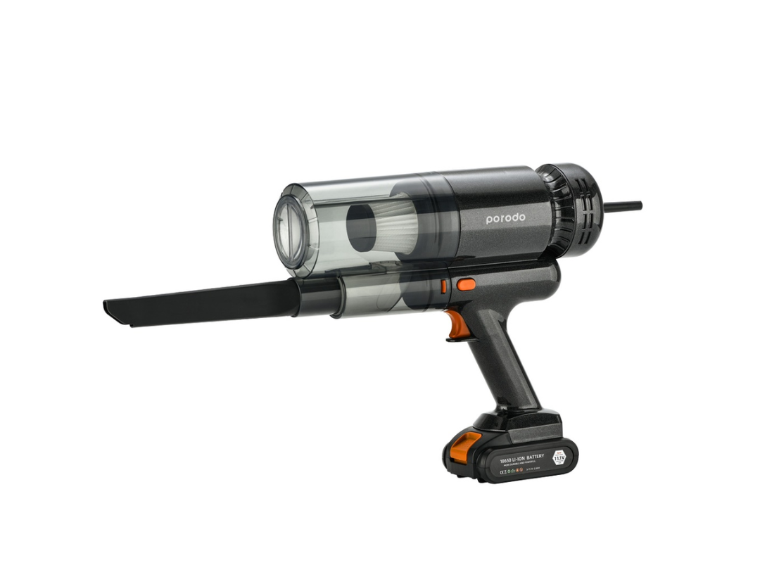 Porodo LifeStyle Cordless Stick Vacuum Pro – Black | Qatar Delivery