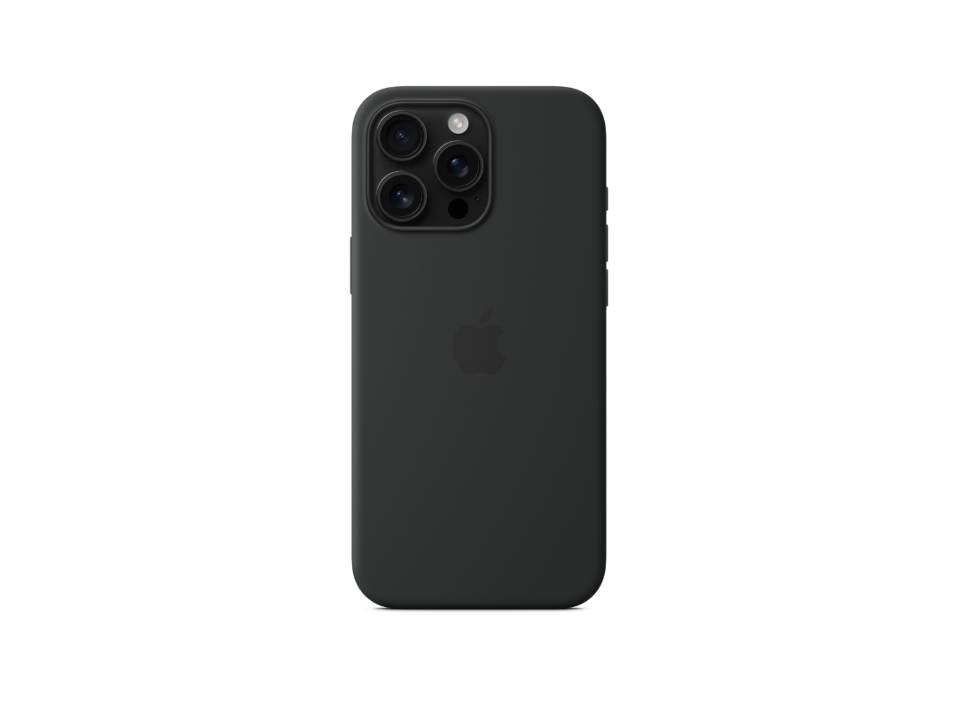 iPhone 16 Pro Max Silicone Case with MagSafe – Black