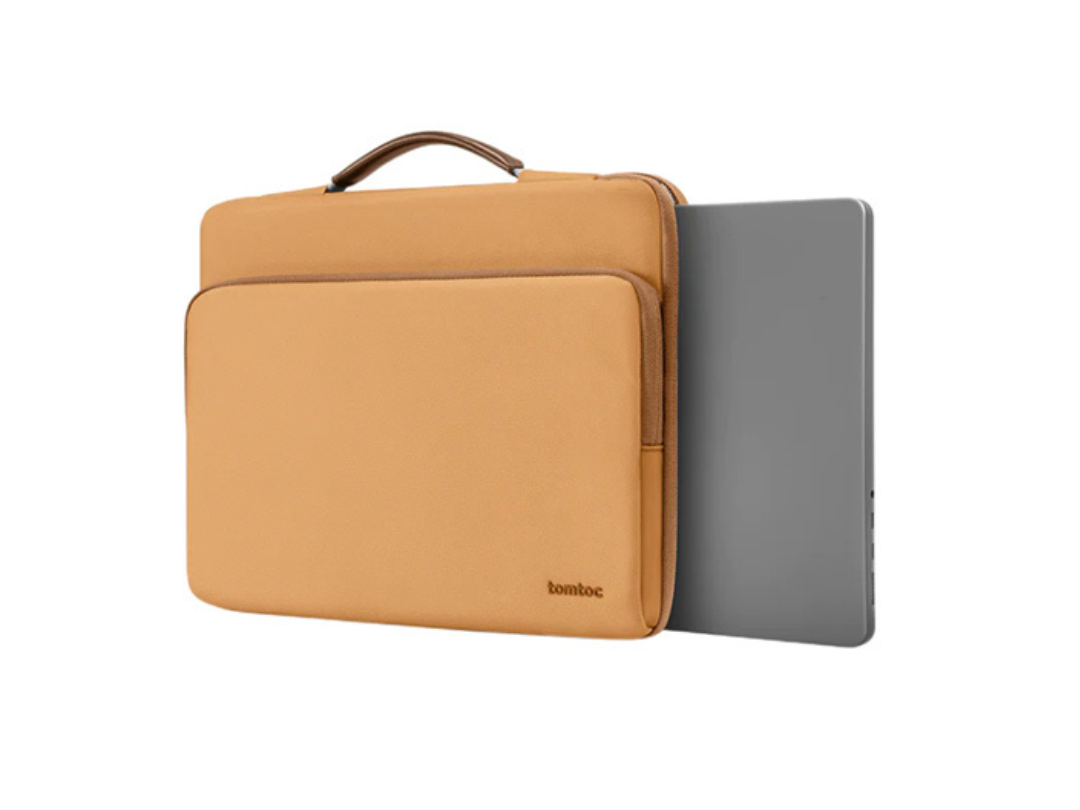 Buy Tomtoc Defender-A14 Laptop Handbag for 13-inch MacBook Air - Bronze in Qatar