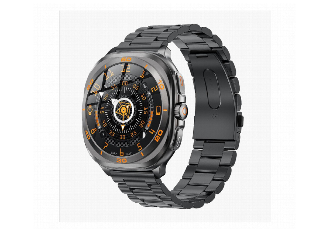 Buy Swiss Military DOM7 Smartwatch – Gunmetal, Bluetooth, AMOLED in Qatar
